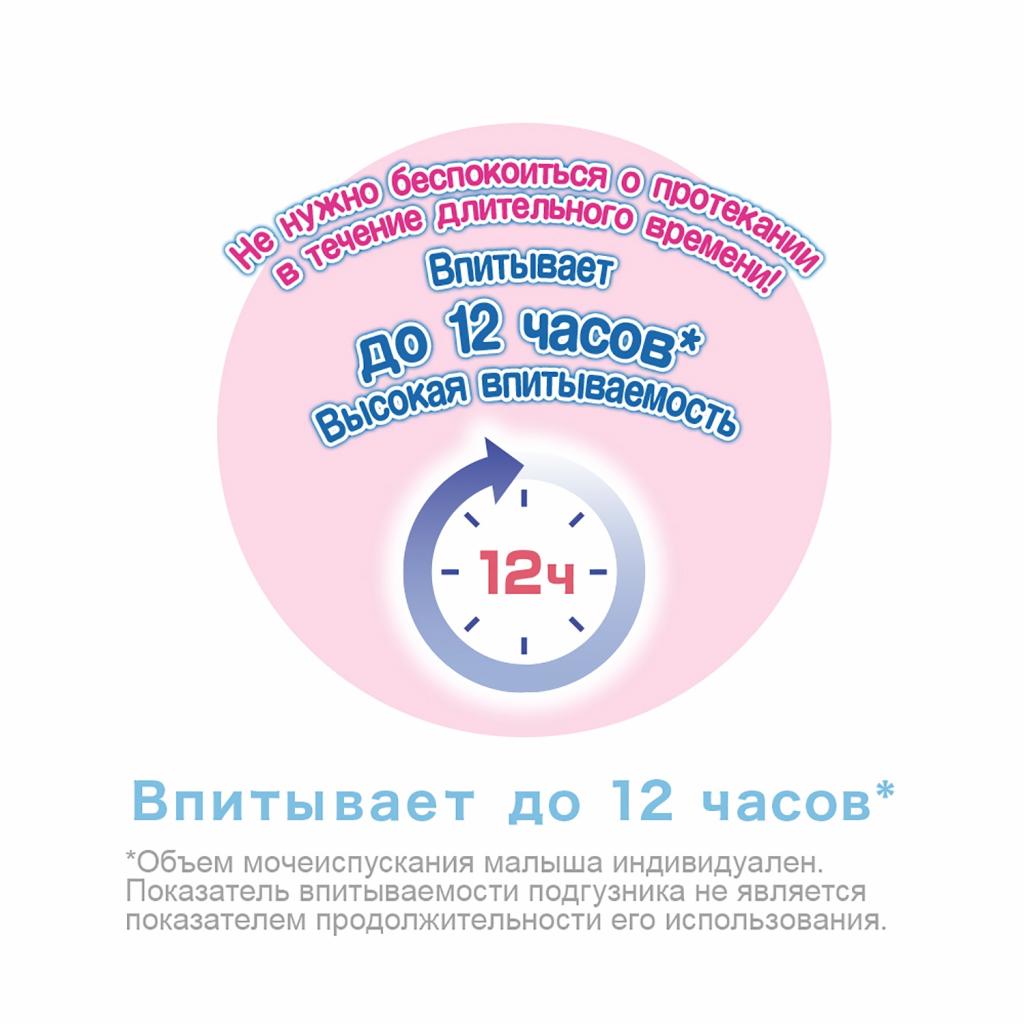 Підгузки Moony L (9-14 кг) 18 шт (4903111277704) - зображення 7