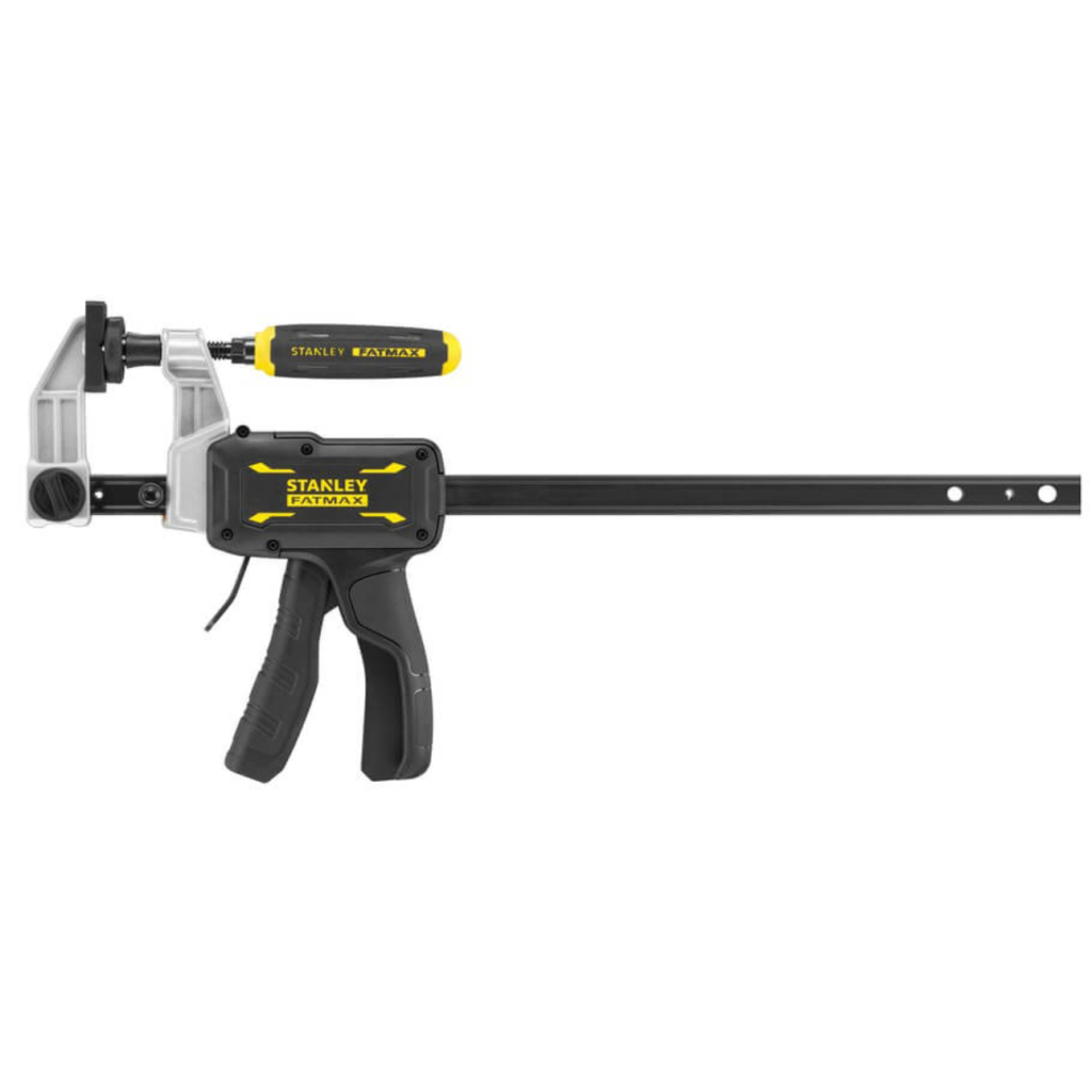 Струбцина Stanley FatMax гібридна, 300мм, тиск мін/макс 136/374 кг (FMHT83006-0) - зображення 1