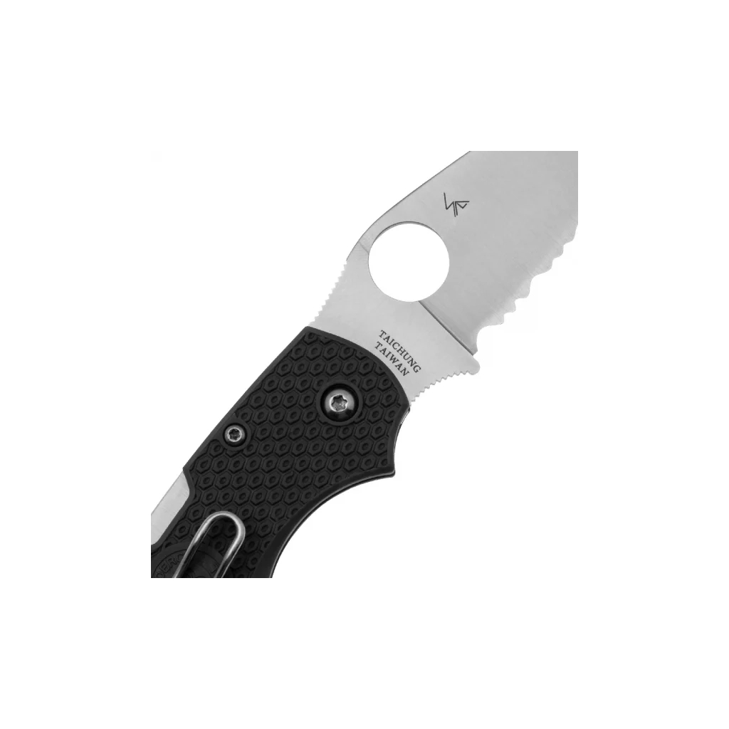 Ніж Spyderco Chaparral CTS XHP FRN Serrated Grey (C152SGY) - зображення 9