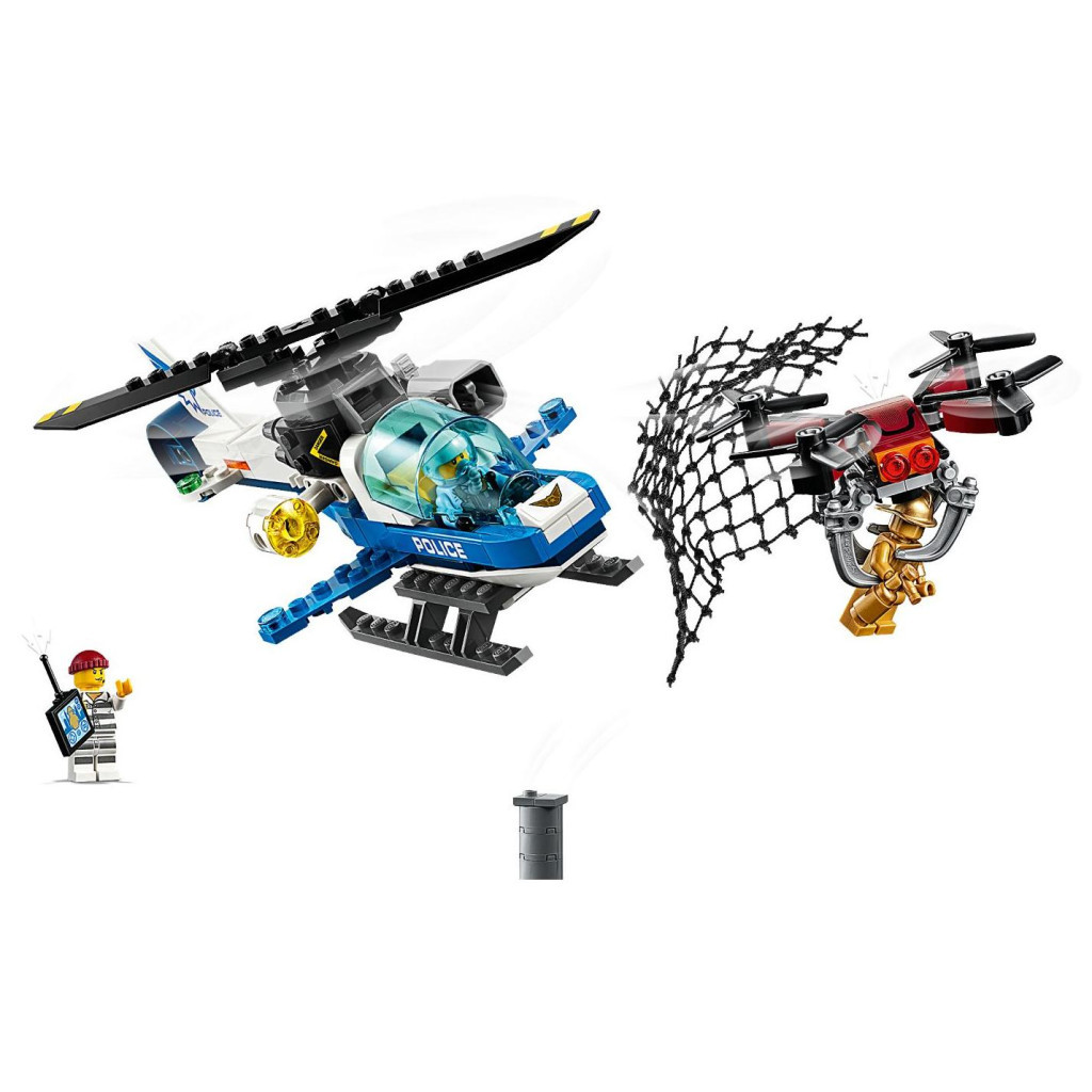 Конструктор LEGO City Повітряна поліція: переслідування 192 деталі (60207) - зображення 3