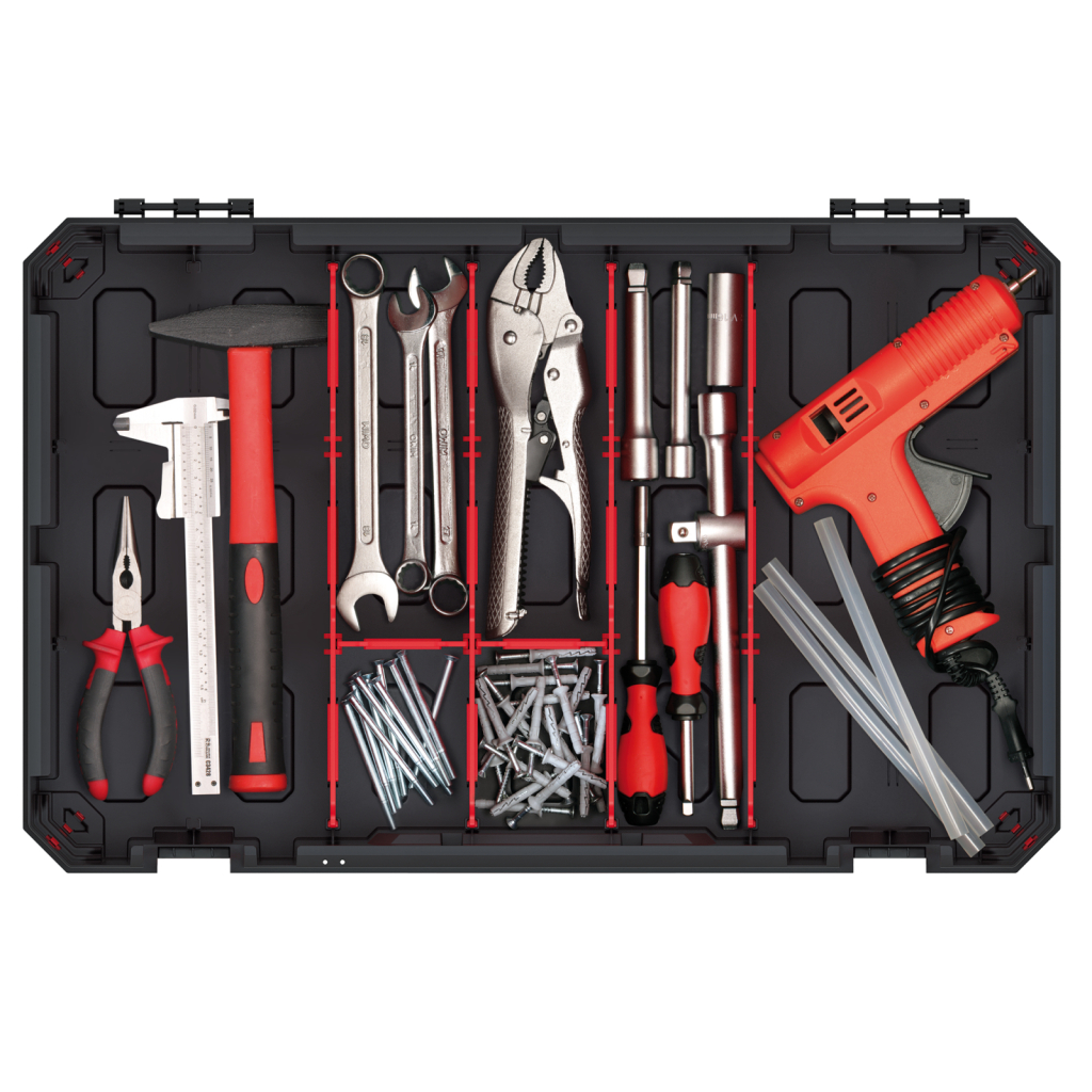 Ящик для інструментів Kistenberg органайзер 24", 598*390*110, TITAN, KTI6040S (KTI6040S) - зображення 3