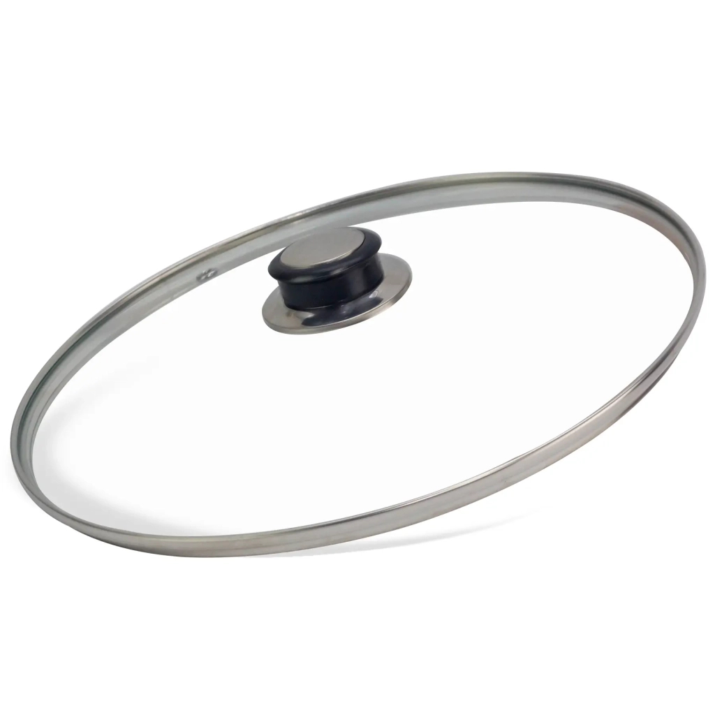 Сковорода Brizoll Monolith чавунна зі скляною кришкою 240х60 мм (M2460U-6) - зображення 4