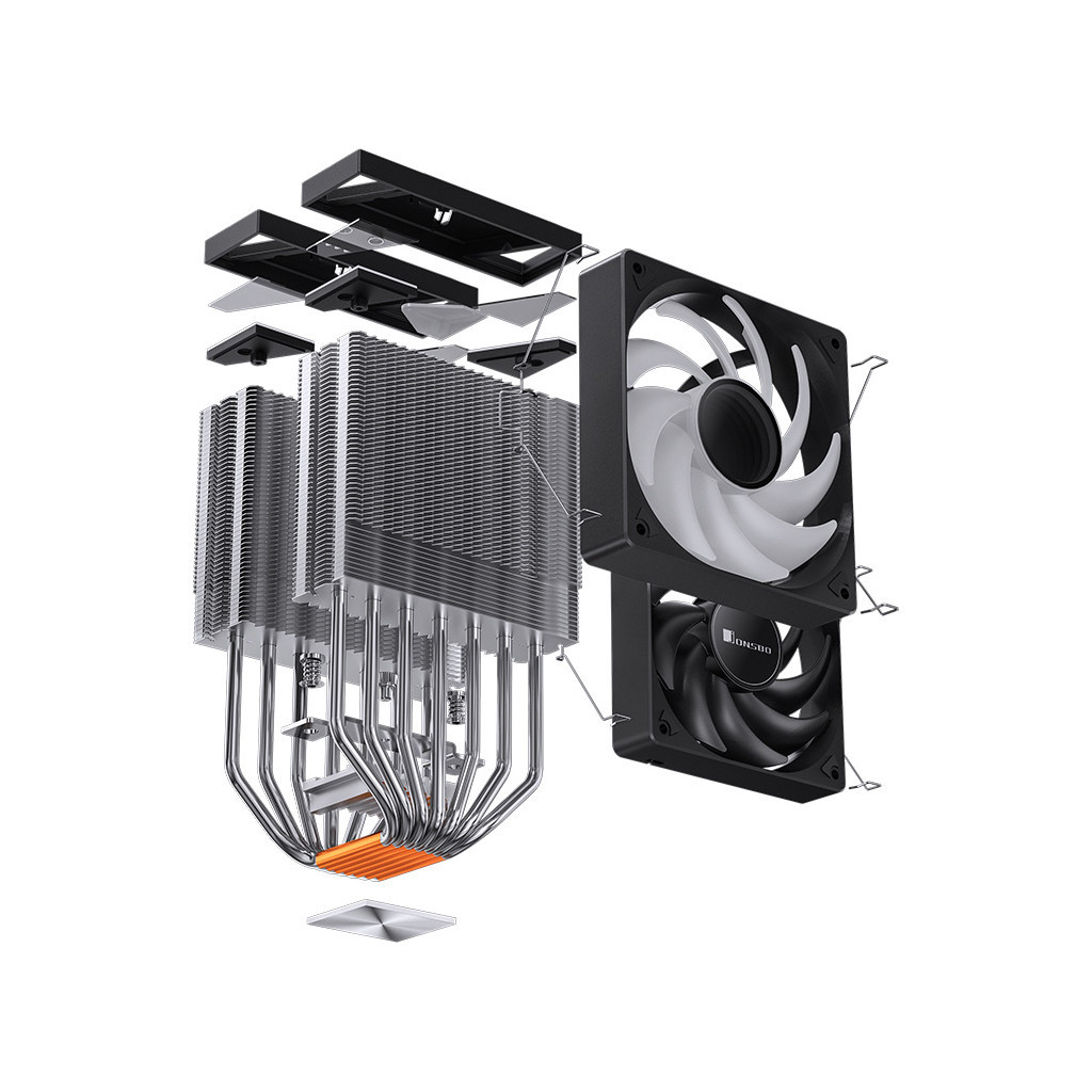 Кулер до процесора JONSBO CR-3000 ARGB Black - зображення 11