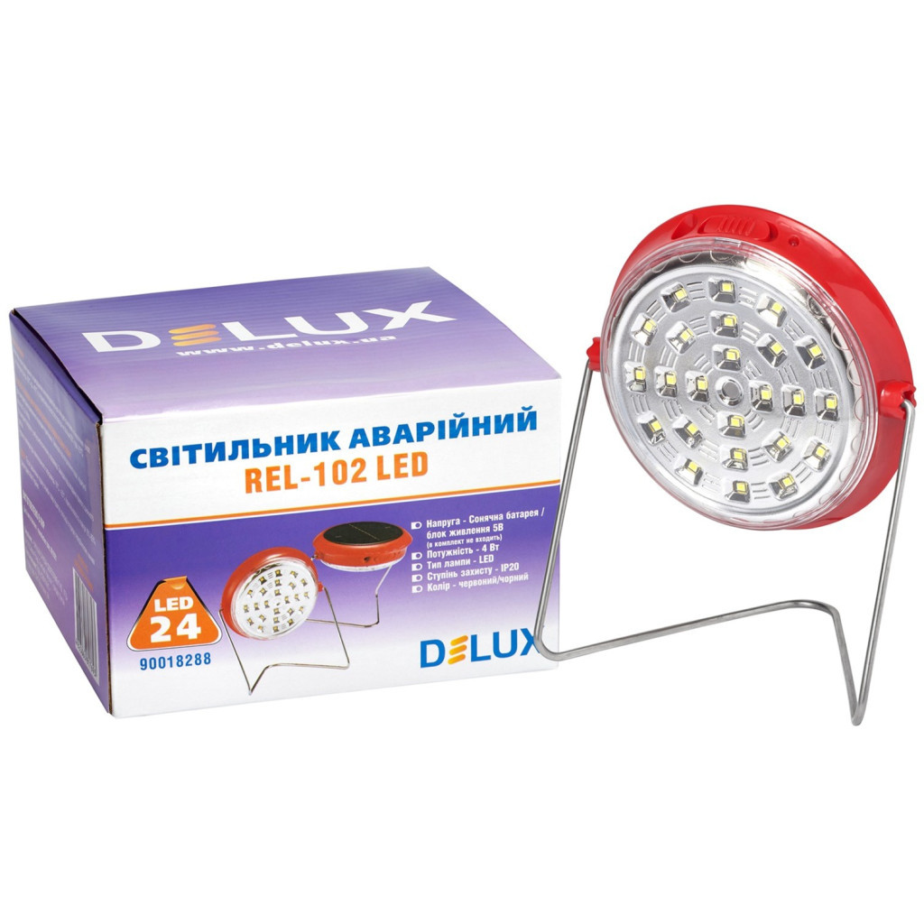 Світильник Delux REL-102 24 LED 4W (90018288) - изображение 4