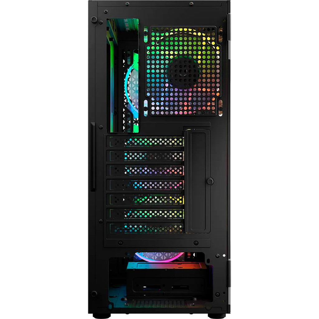 Корпус Logic concept ARAMIS MESH+GLASS ARGB fans 4x120mm BLACK (AT-ARAMIS-10-0000000-0002) - зображення 10