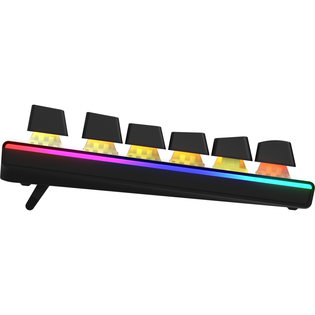 Клавіатура Hator Gravity X TKL Orange USB Black (HTK550UA) - зображення 7