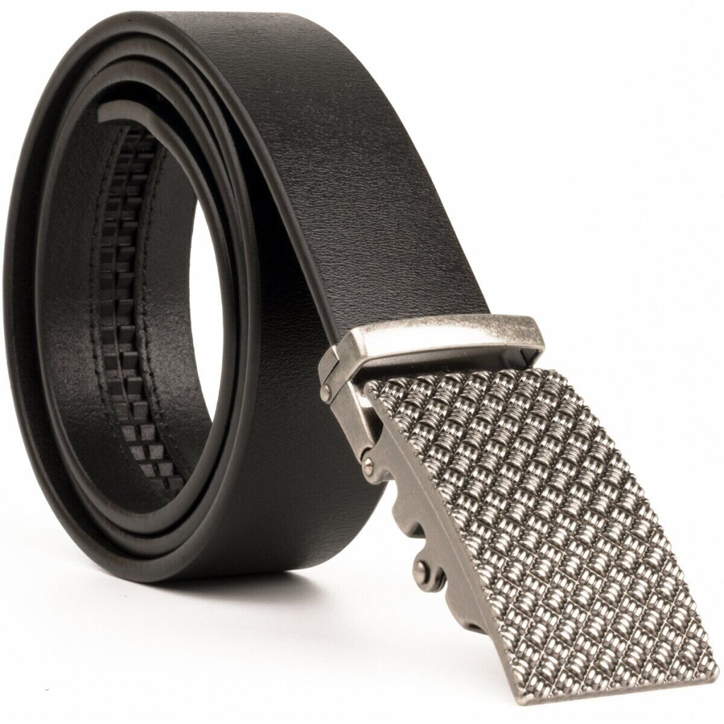 Ремінь Vintage З автоматичною пряжкою Чорний (20212) - зображення 5