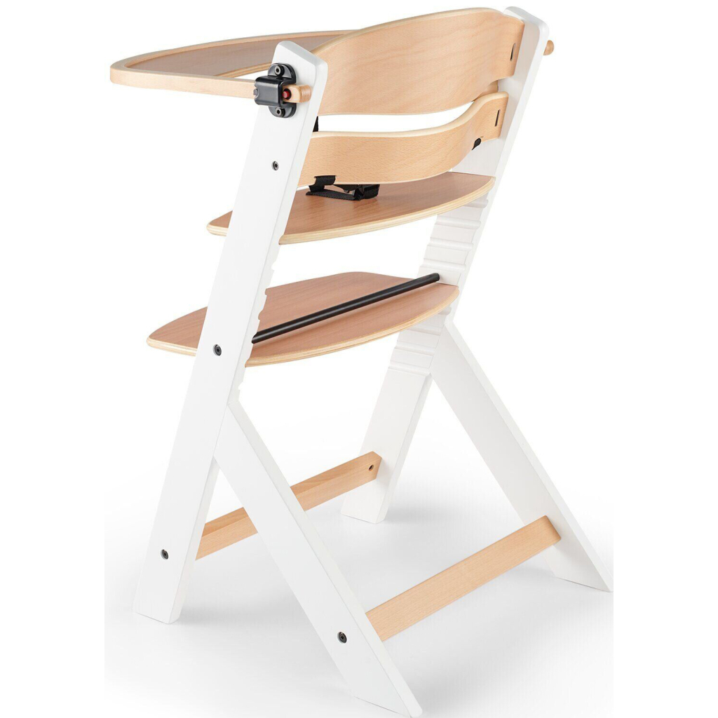 Стілець для годування Kinderkraft Enock White Wood (5902533915088) - зображення 4