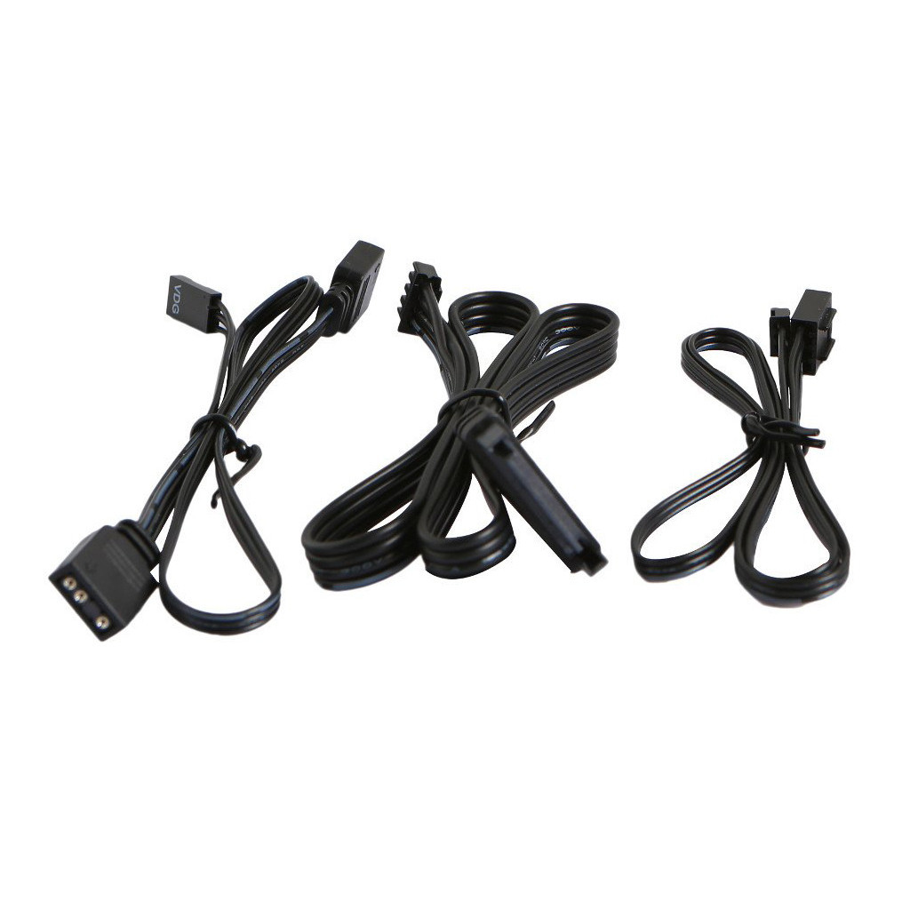 Кулер до корпусу Gelid Solutions AMBER 5 ARGB Combo Bundle (5-fan pack) (RF-RGB-MP-01) - зображення 3