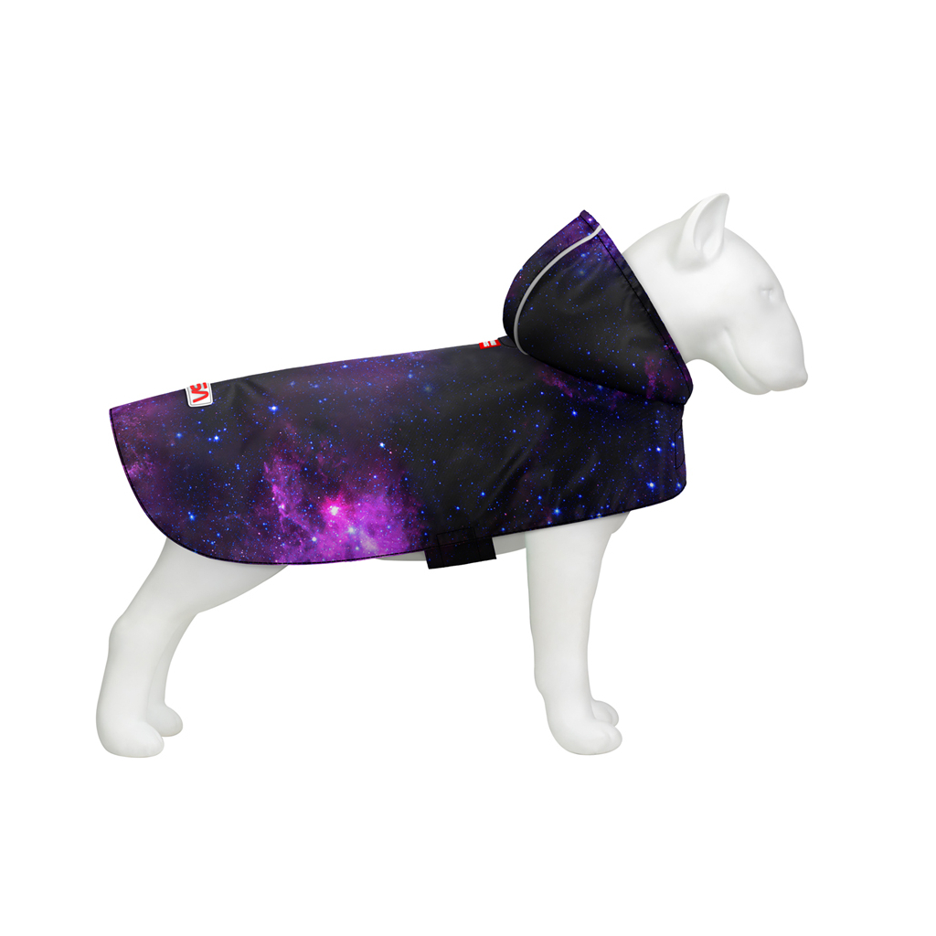 Дощовик для тварин WAUDOG Clothes з капюшоном "NASA21" XL (359-0148) - зображення 3
