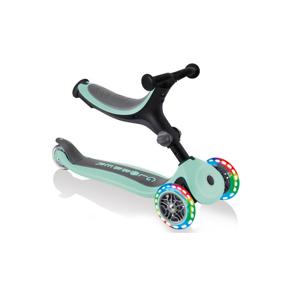 Самокат Globber Go Up Foldable Plus Lights м'ятний (743-206) - зображення 9