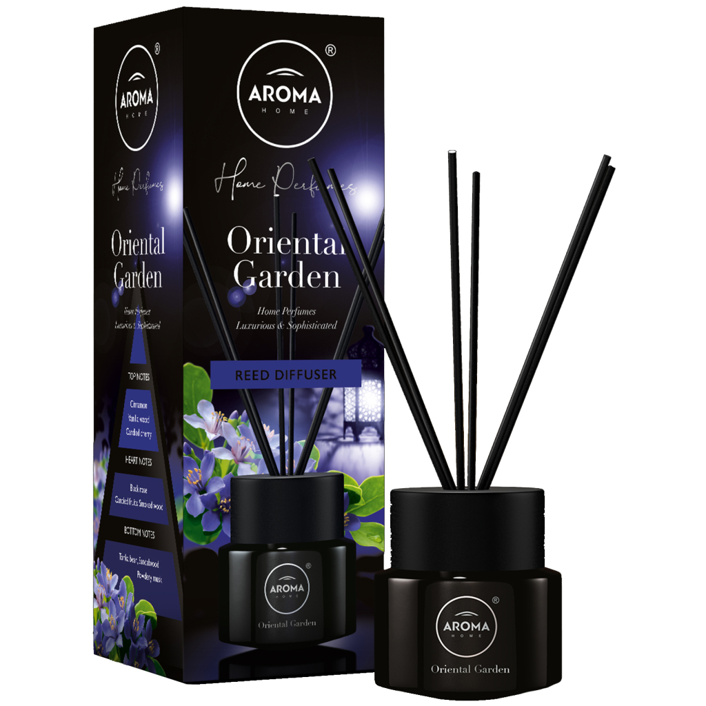 Аромадифузор Aroma Home Black Series - Oriental Garden 100 мл (5902846835080) - зображення 1
