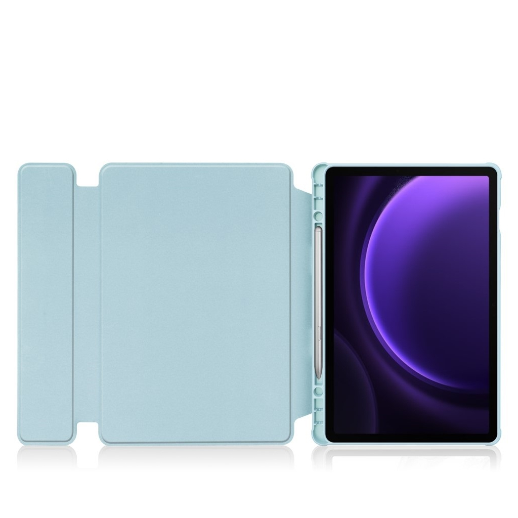 Чохол до планшета BeCover 360° Rotatable Samsung Galaxy Tab S10 Plus (SM-X820/SM-X826) 12.4" Light Blue (712267) - зображення 5