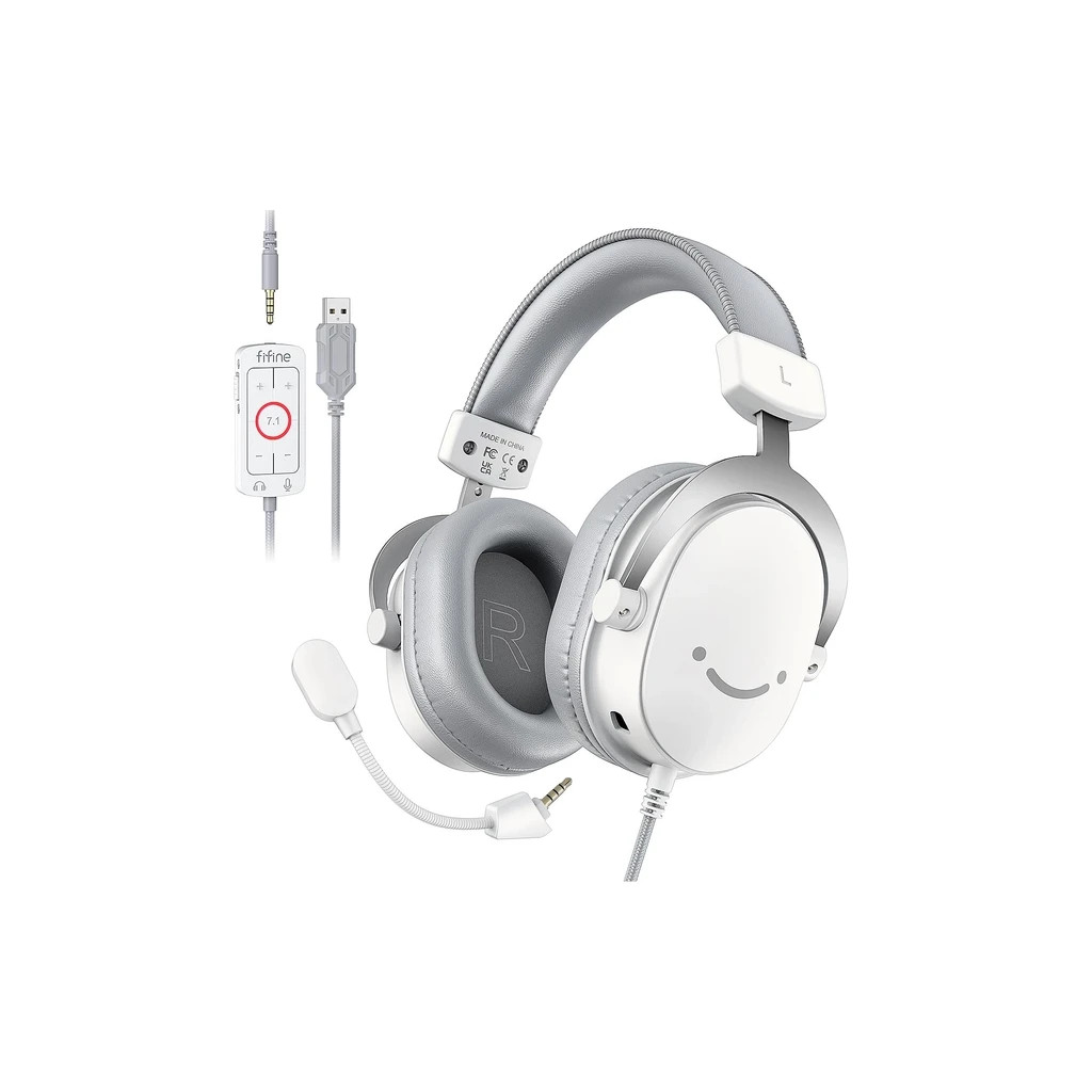 Навушники Fifine H9W White (H9W) - зображення 3