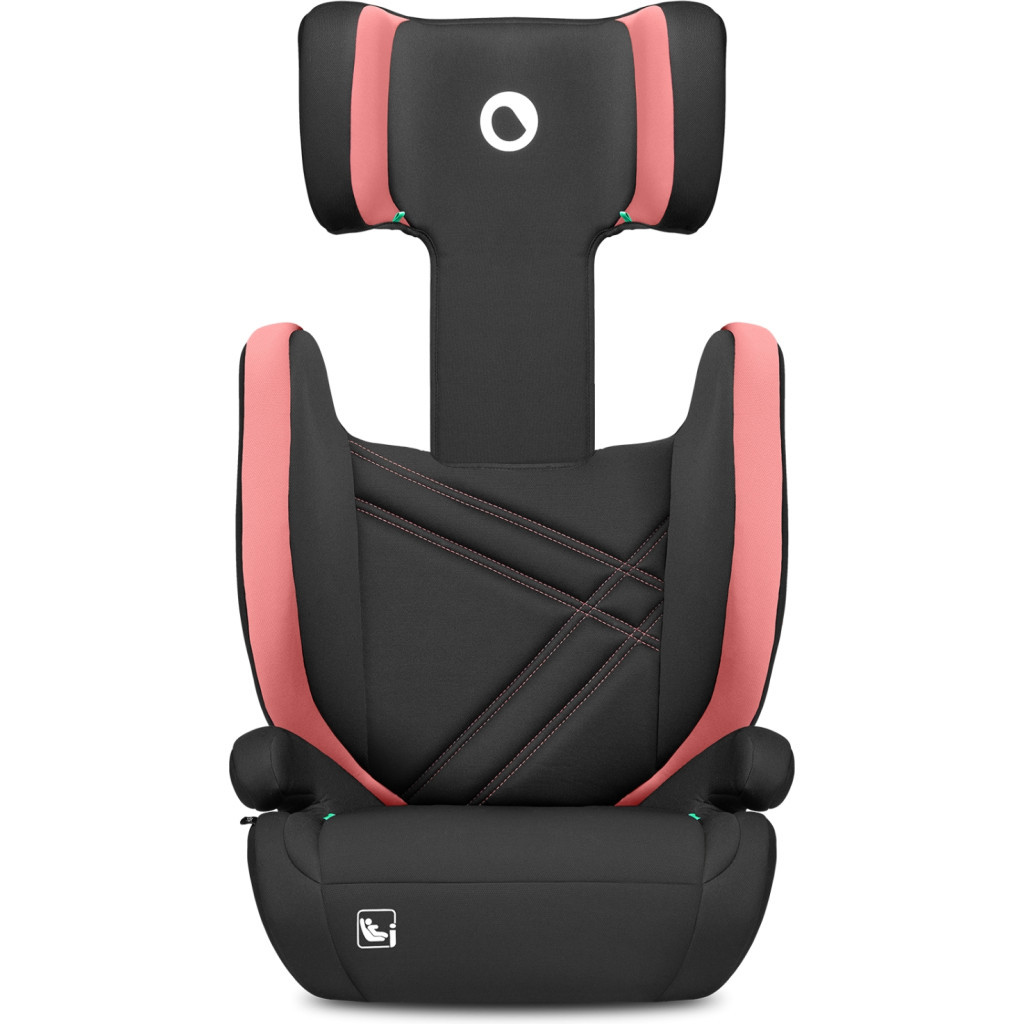 Автокрісло Lionelo Hugo I-Size Pink Baby 15-36 кг, рожеве (LO-HUGO I-SIZE PINK BABY) - зображення 3