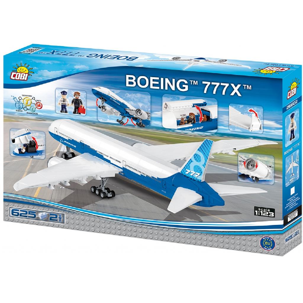 Конструктор Cobi Боїнг 777Х 625 деталей (COBI-26602) - изображение 4