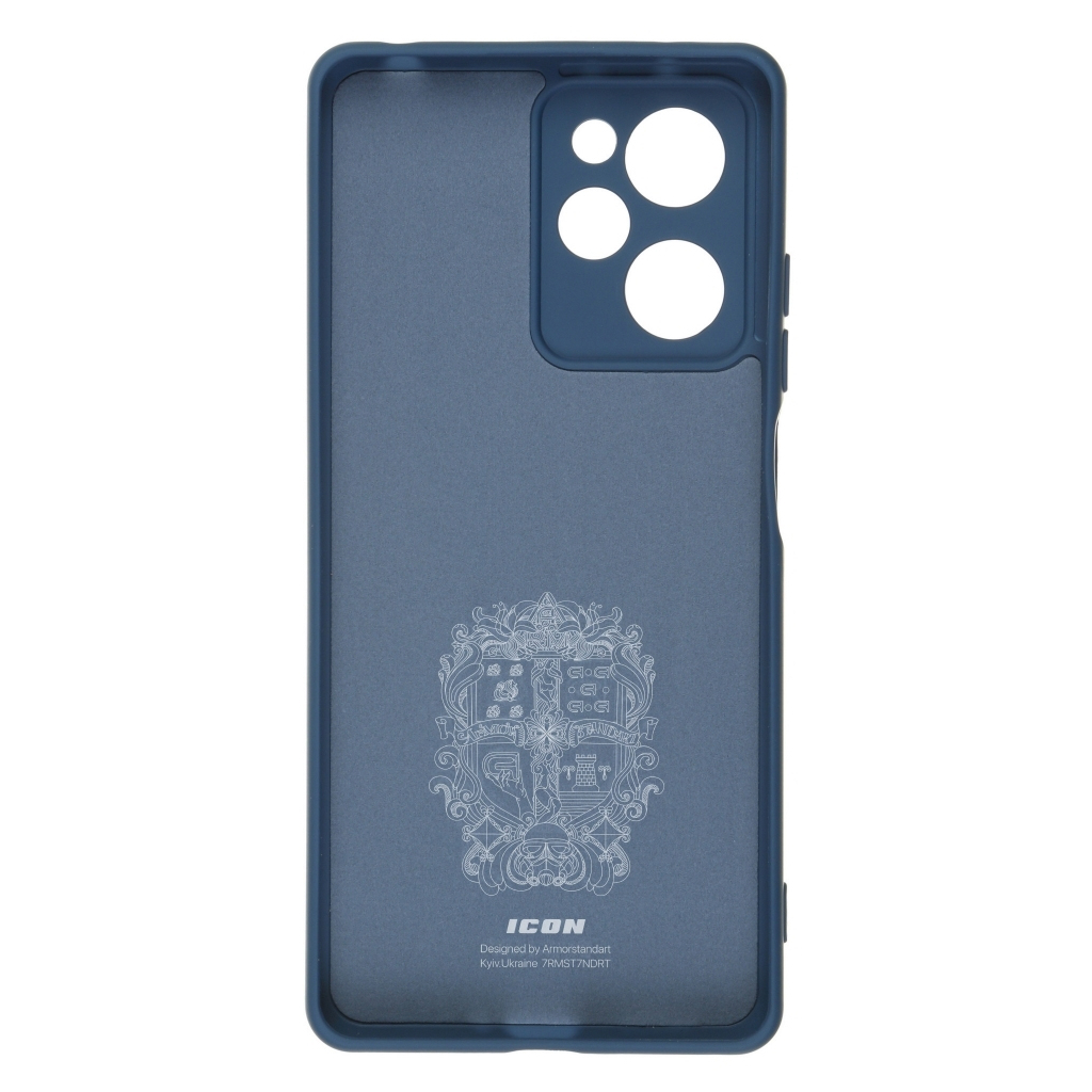 Чохол до мобільного телефона Armorstandart ICON Case Xiaomi Poco X5 Pro 5G Camera cover Dark Blue (ARM66381) - зображення 2