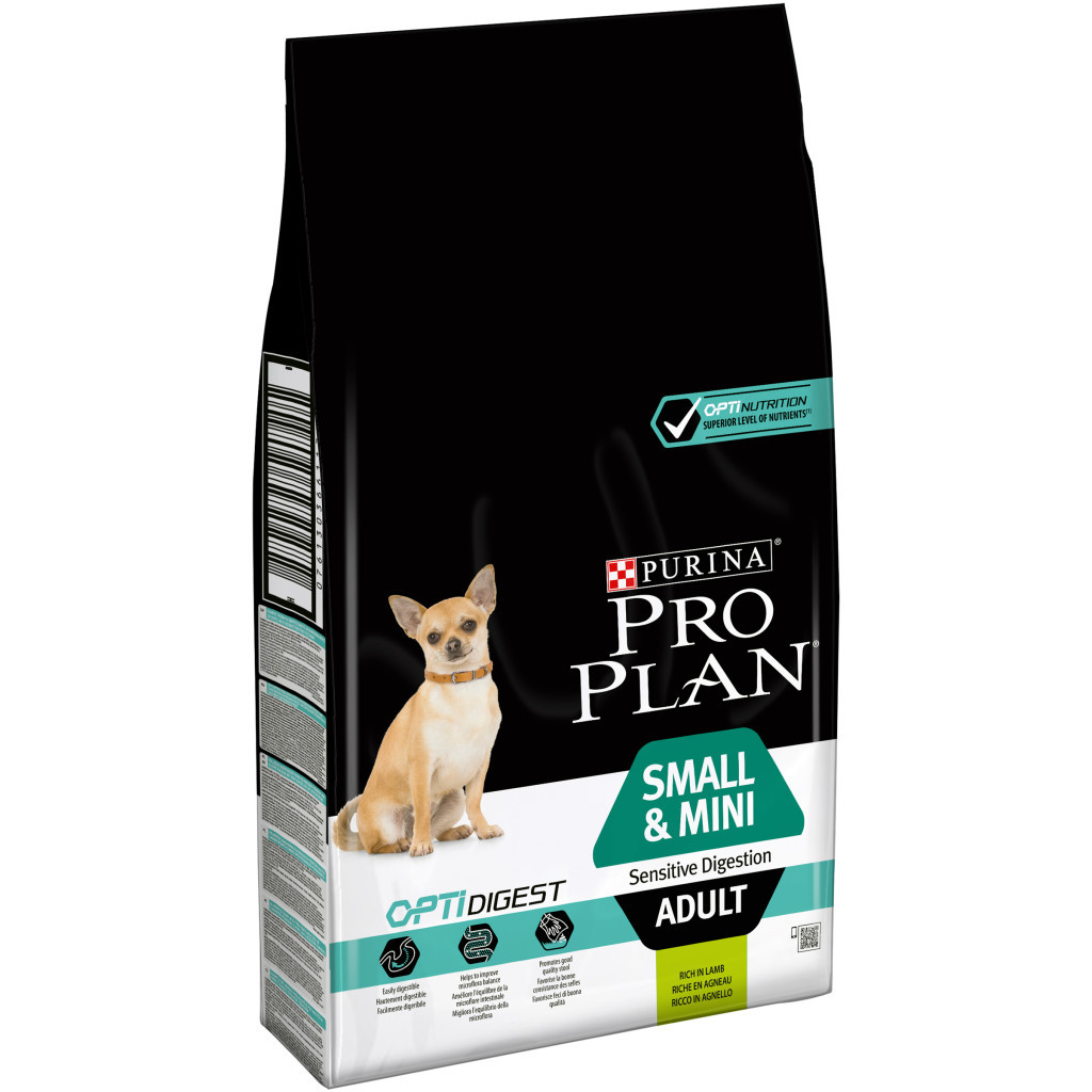 Сухий корм для собак Purina Pro Plan Small&Mini Sensitive Digestion зі смаком ягняти 7 кг (7613036611329) - зображення 1