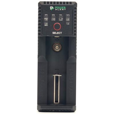 Зарядний пристрій для акумуляторів PowerPlant PP-EU100 / АА, AAA, 18650 (AA620081) - зображення 1