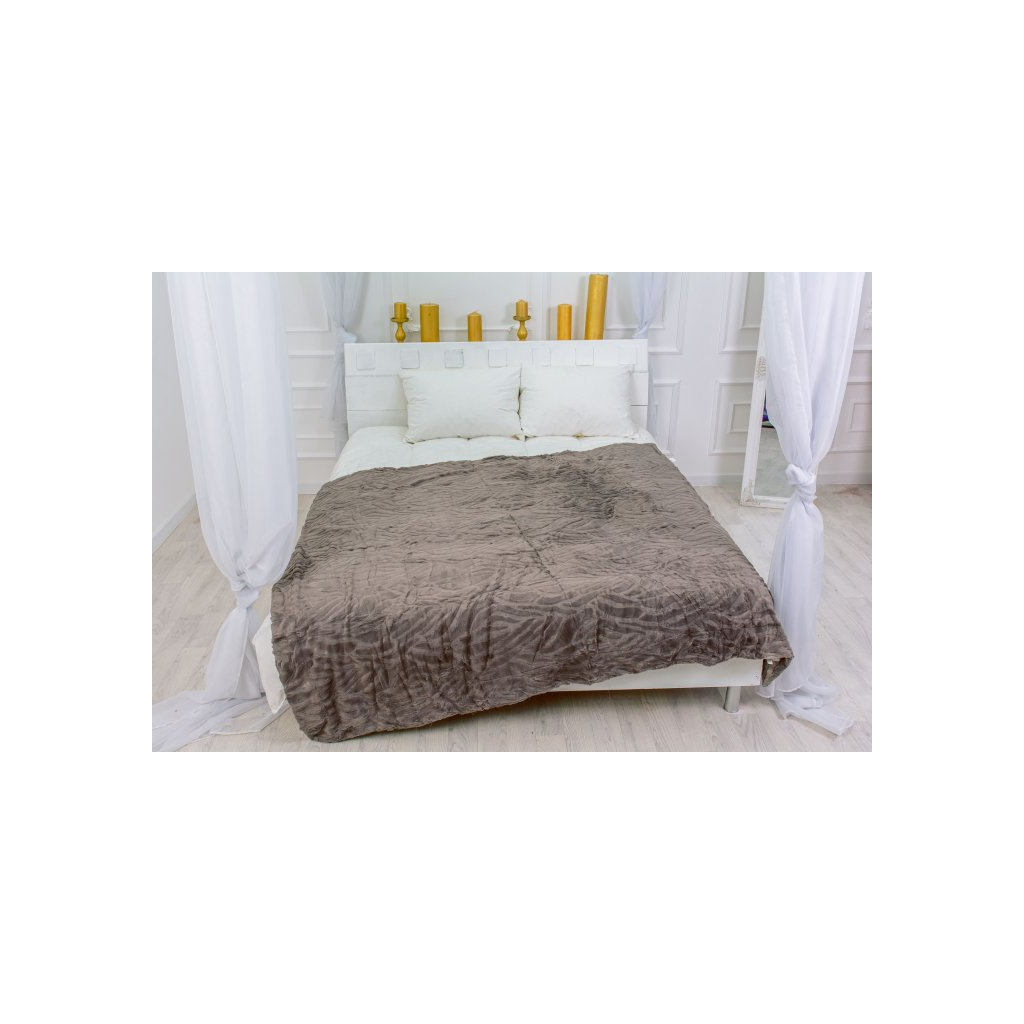 Плед MirSon 1011 Aurora Graphite 180x200 (2200002981828) - зображення 1