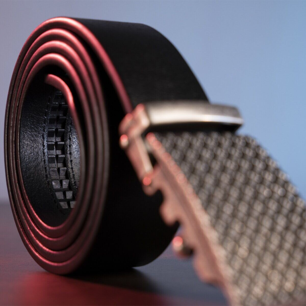 Ремінь Vintage З автоматичною пряжкою Чорний (20212) - зображення 6