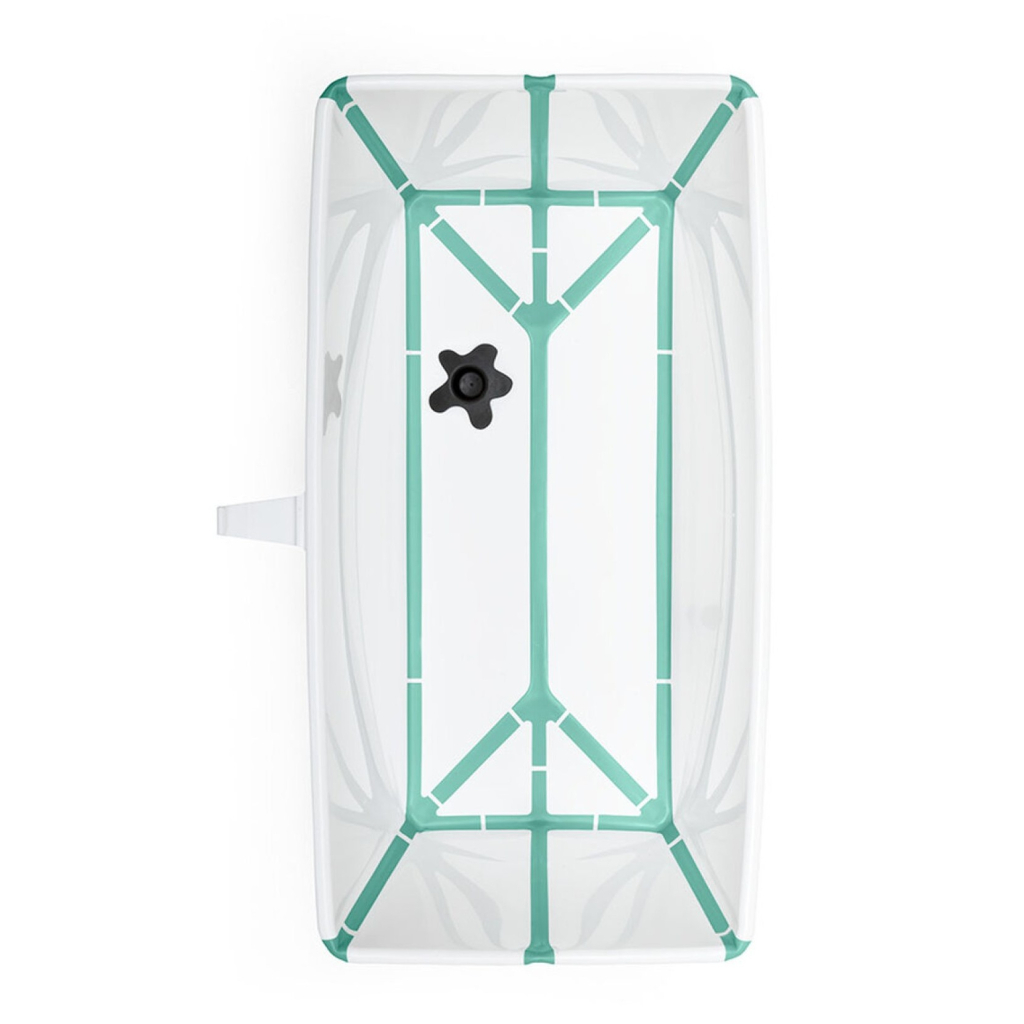 Ванночка Stokke Flexi Bath Складна Біло-бірюзова (531905) - зображення 2
