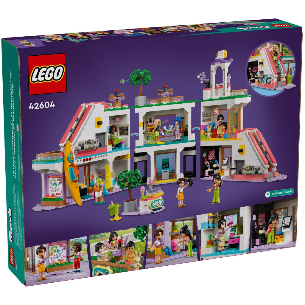 Конструктор LEGO Friends Торговельний центр у Хартлейк-Сіті 1237 деталей (42604) - зображення 10