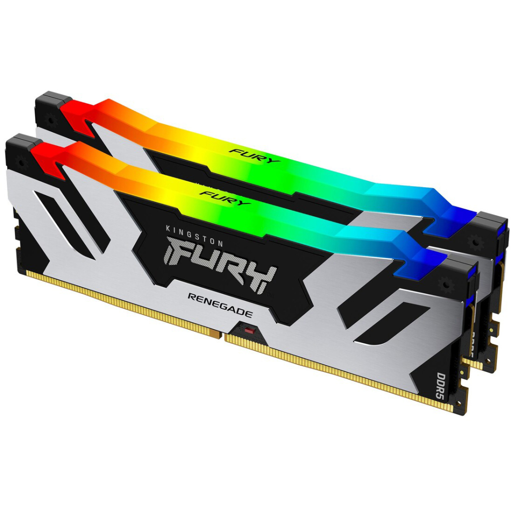 Модуль пам'яті для комп'ютера DDR5 96GB (2x48GB) 6000 MHz Renegade RGB XMP Kingston Fury (ex.HyperX) (KF560C32RSAK2-96) - изображение 2