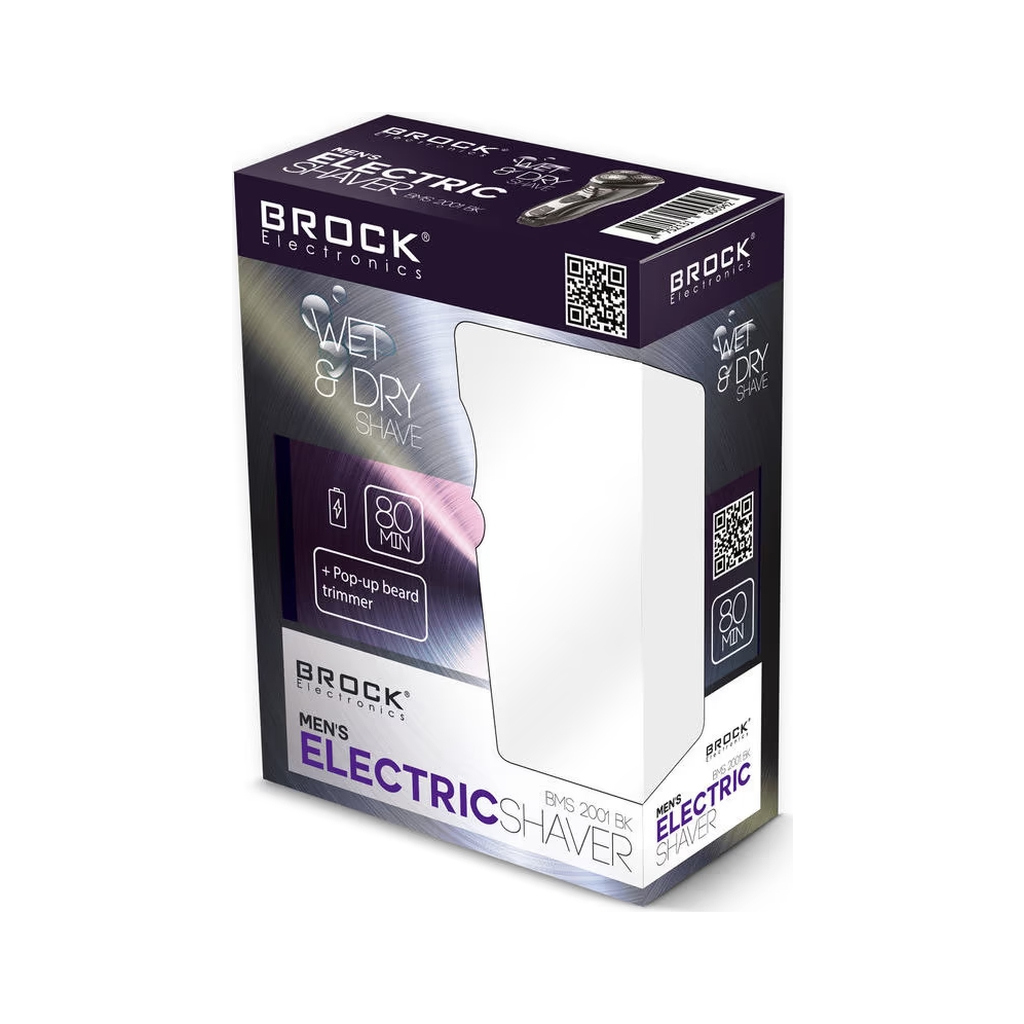 Електробритва Brock BMS 2001 BK - зображення 2