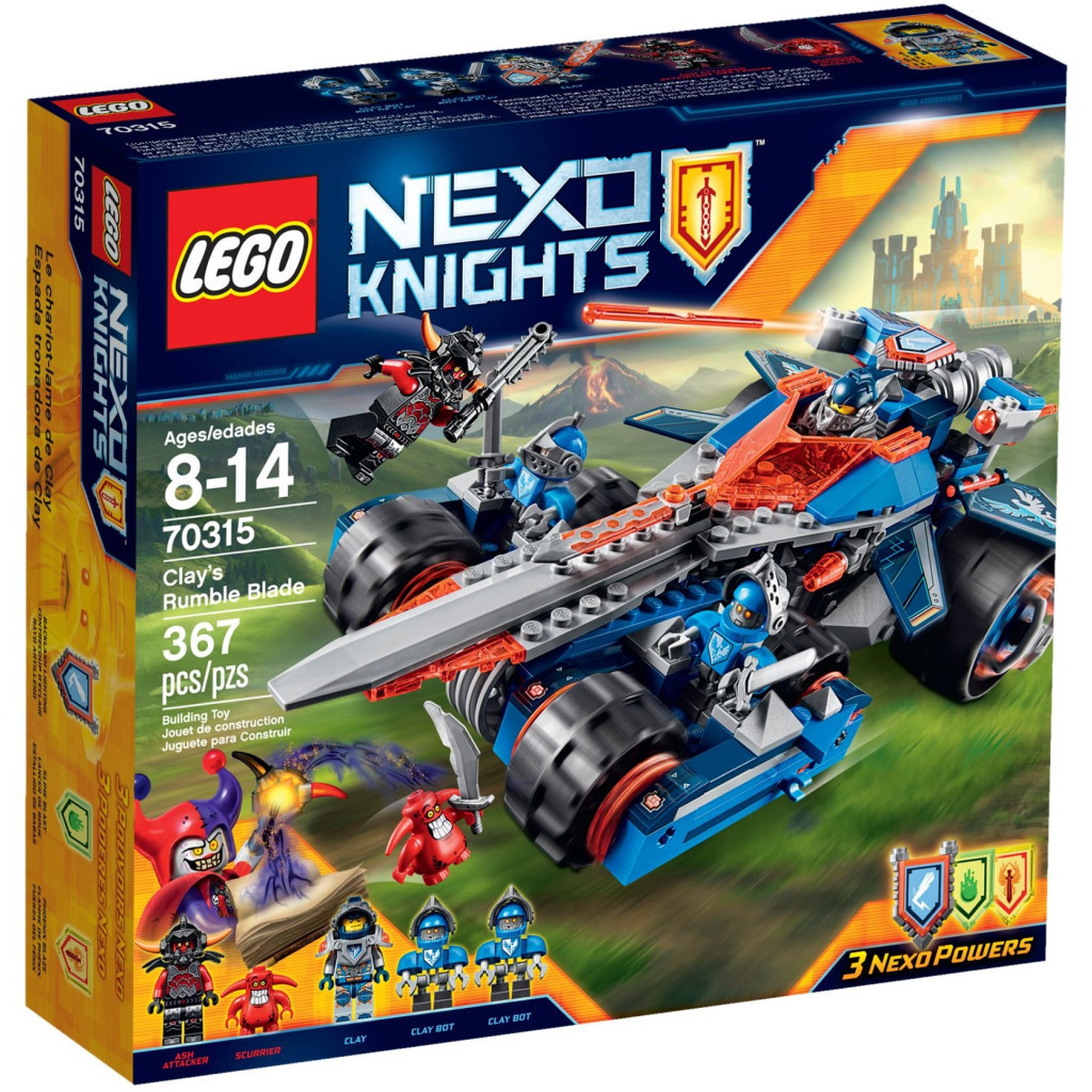 Конструктор LEGO Nexo Knights Жахливий руйнівник Клея (70315) - зображення 1