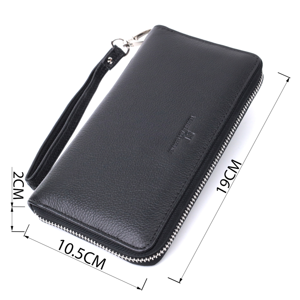 Гаманець ST Leather Унісекс З натуральної шкіри Чорний (22697) - зображення 3