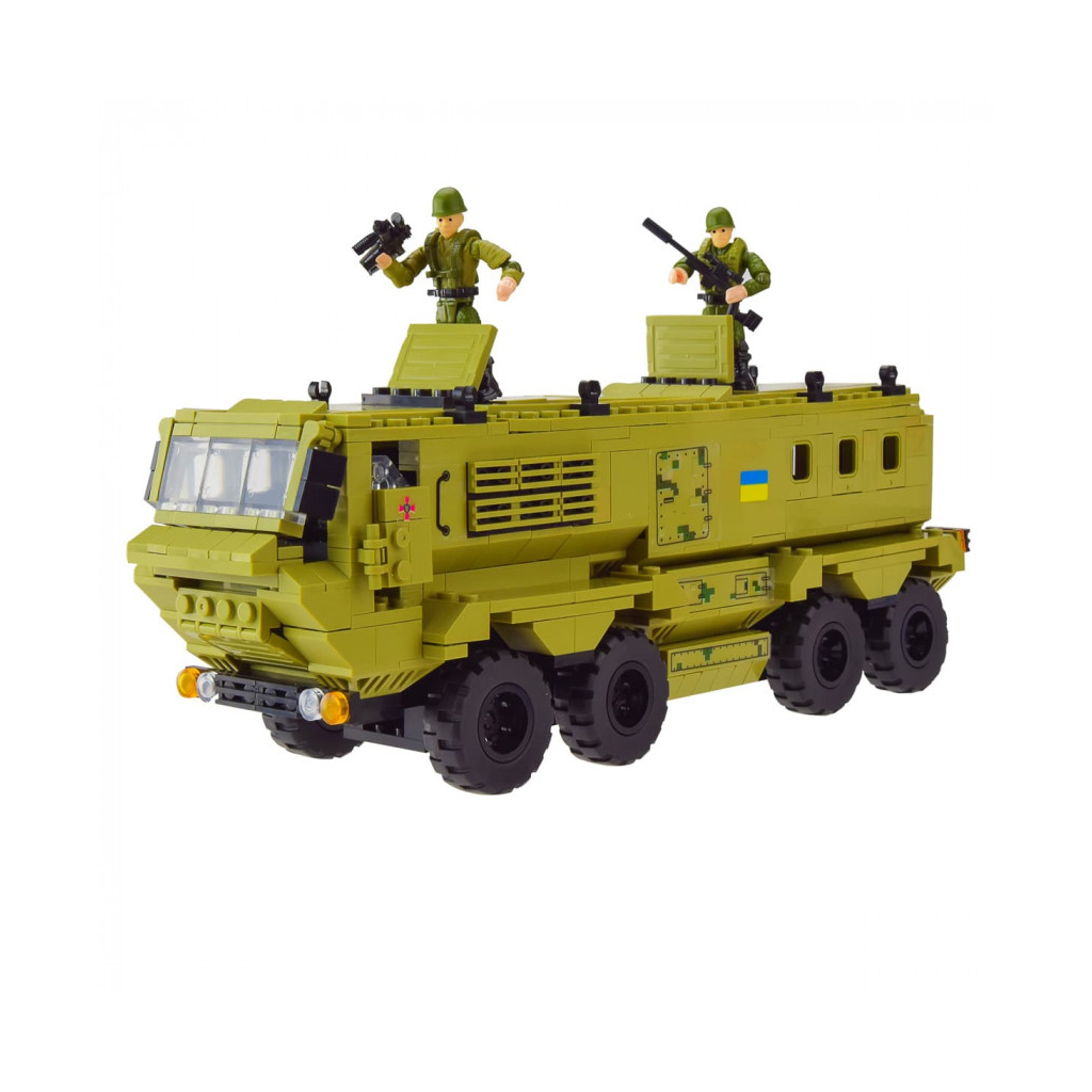 Конструктор iBlock Армія КрАЗ УРАГАН 536 деталей (PL-921-388) - зображення 2