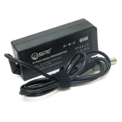 Блок живлення до ноутбуку Extradigital IBM 20V, 3.25A, 65W (7.9x5.5) (PSI3809) - зображення 1