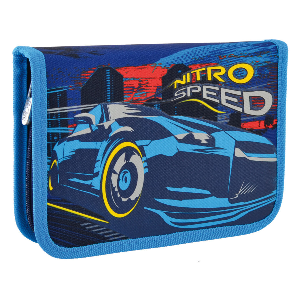Пенал Yes Nitro Speed твердий одинарний з клапаном (532149) - зображення 1