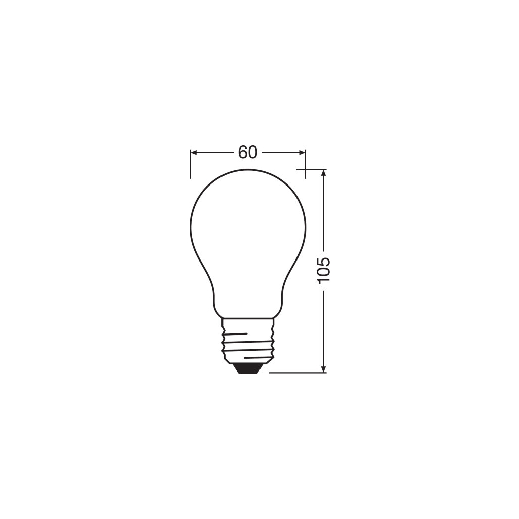 Лампочка Osram SST CLAS A 100 12 W/4000K E27 (4058075434707) - picture 3