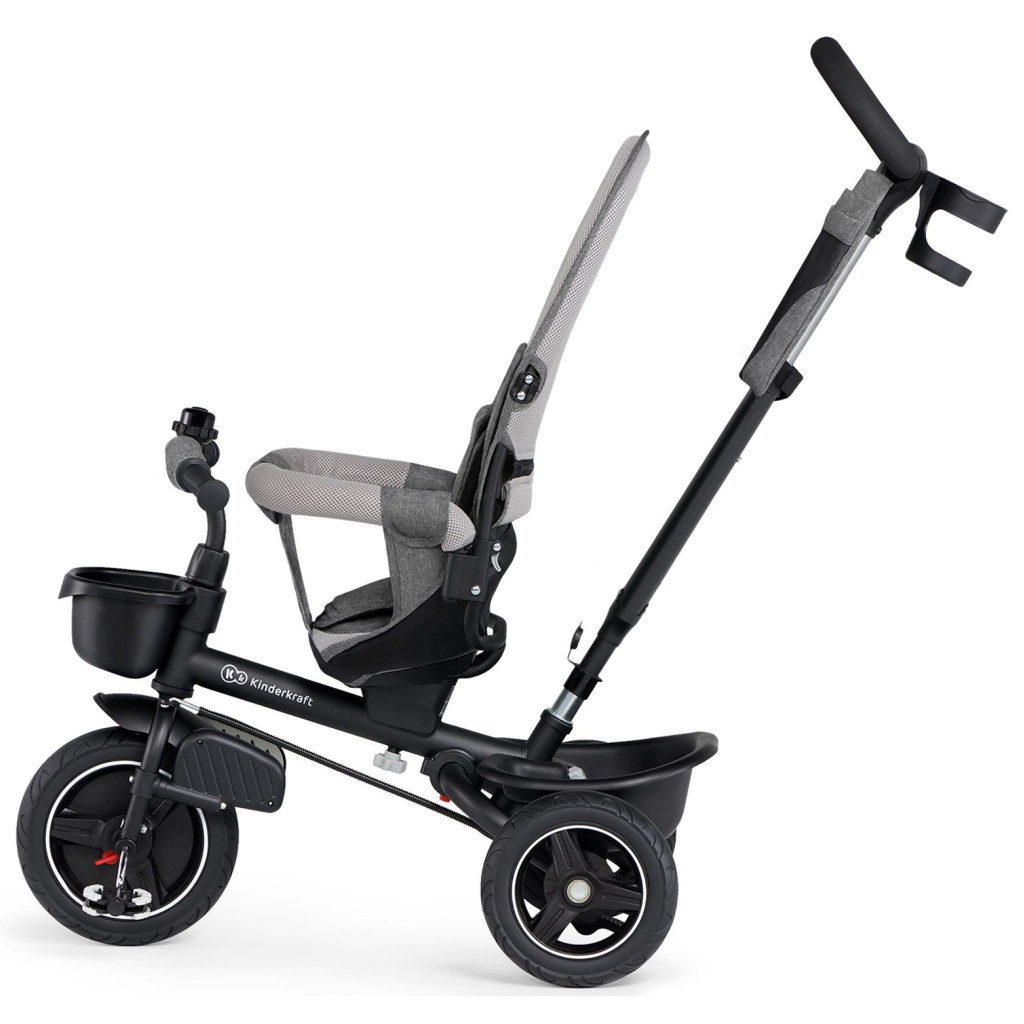 Дитячий велосипед Kinderkraft Spinstep Platinum Grey (KRSPST00GRY0000) (5902533916511) - зображення 7