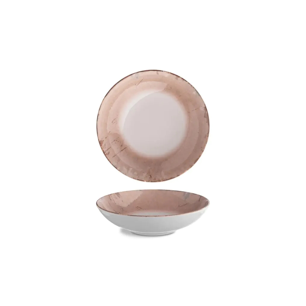 Тарілка G.Benedikt Isabelle глибока 22 см Stone Ginger (ISC1922-K0009) - зображення 1