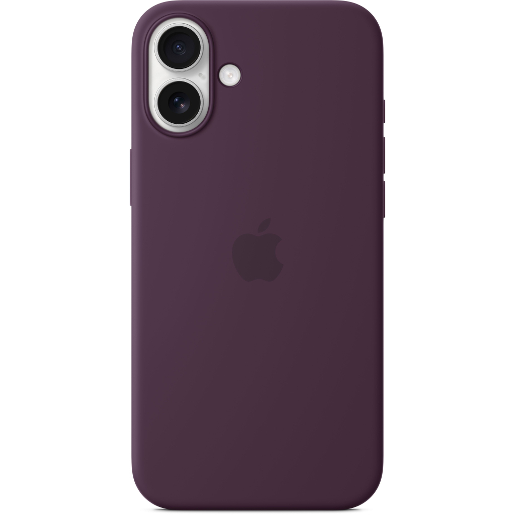 Чохол до мобільного телефона Apple iPhone 16 Plus Silicone Case with MagSafe - Plum (MYYD3ZM/A) - зображення 4