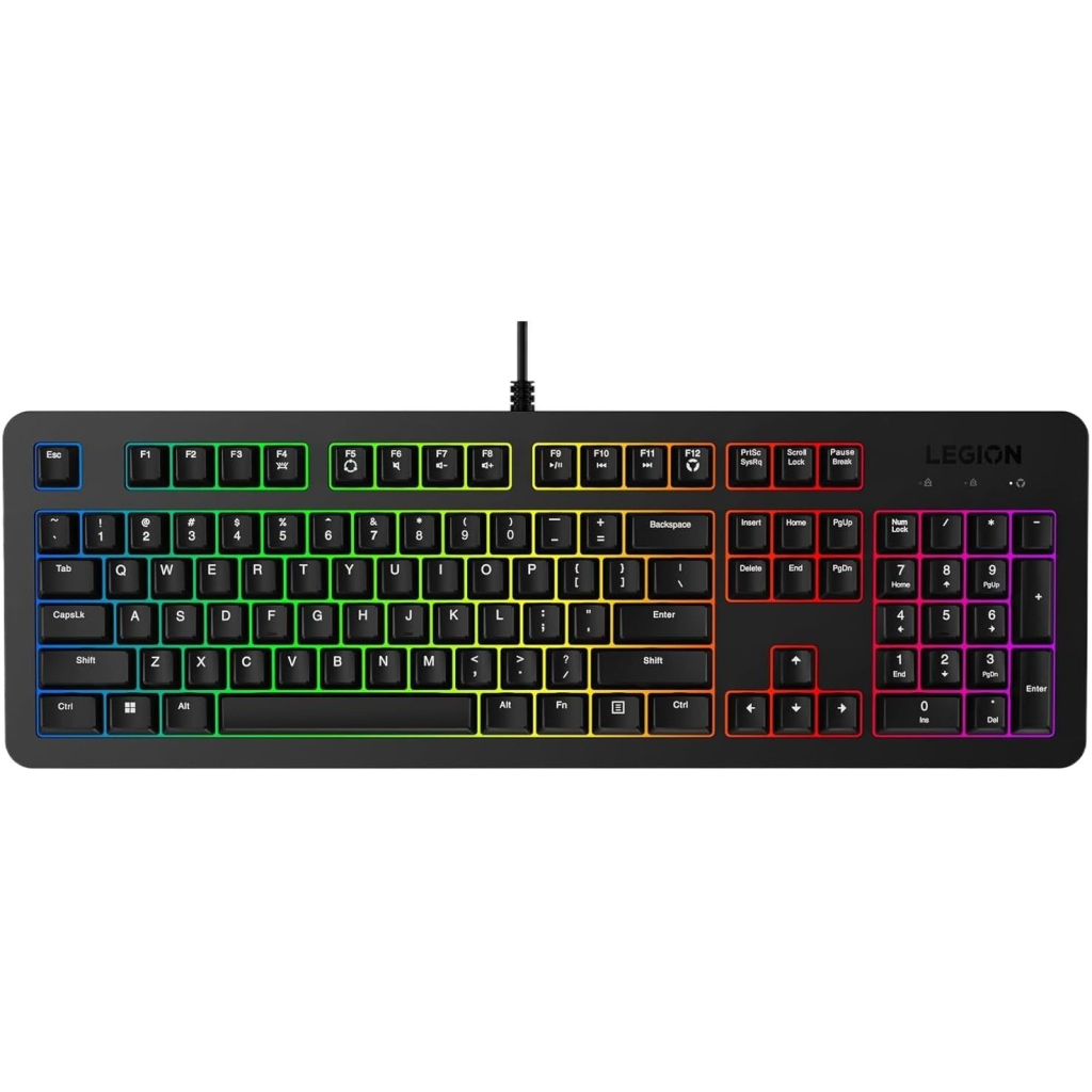 Клавіатура Lenovo Legion K310 RGB USB UA Black (GY41N91855) - зображення 1