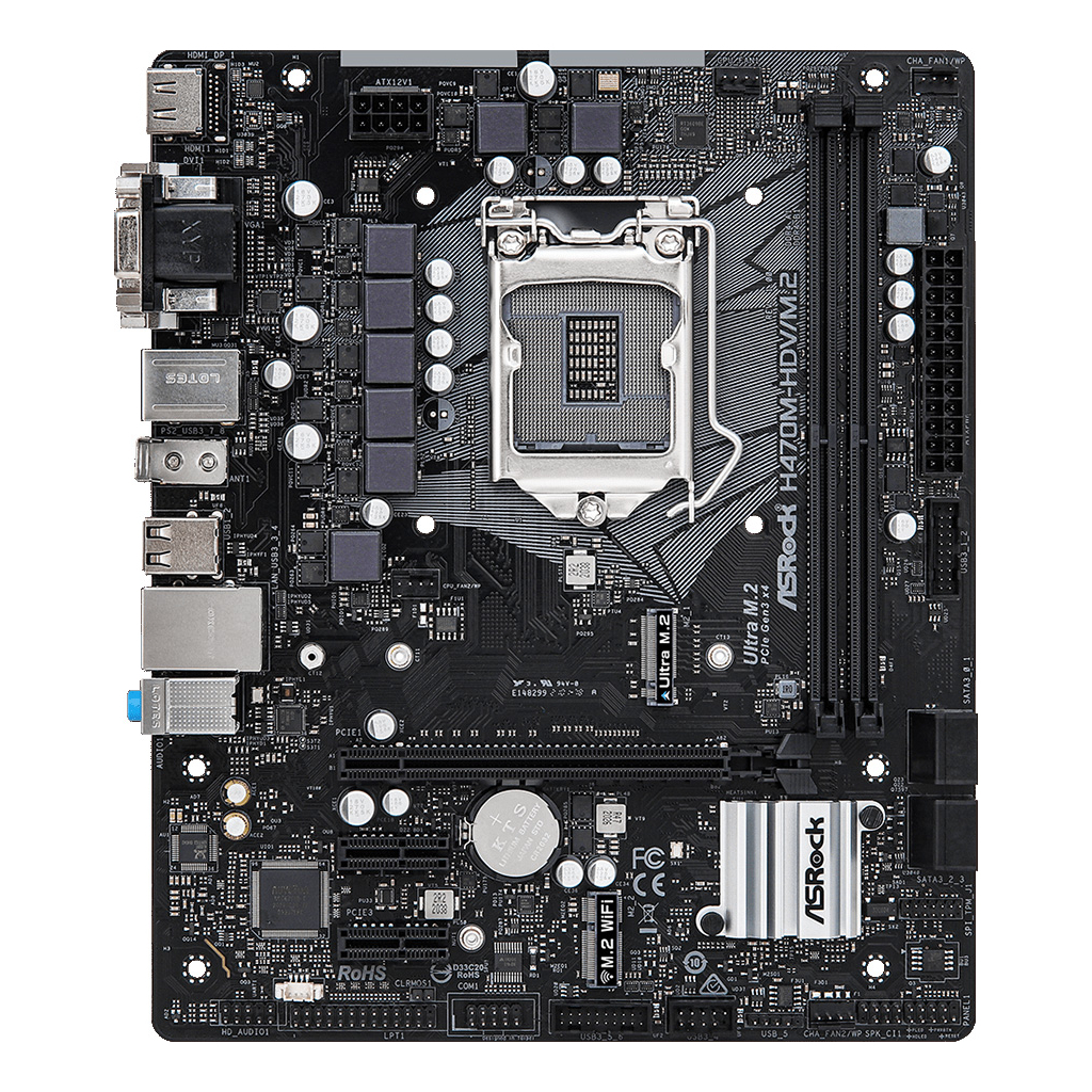 Материнська плата ASRock H470M-HDV/M.2 - зображення 2