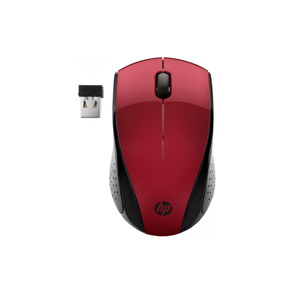 Мишка HP 220 Red (7KX10AA) - зображення 2
