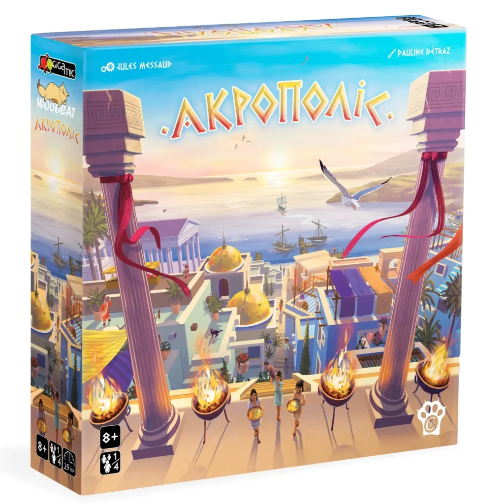 Настільна гра WoodCat Акрополіс (Akropolis) (укр.) (ВР_А) - зображення 1