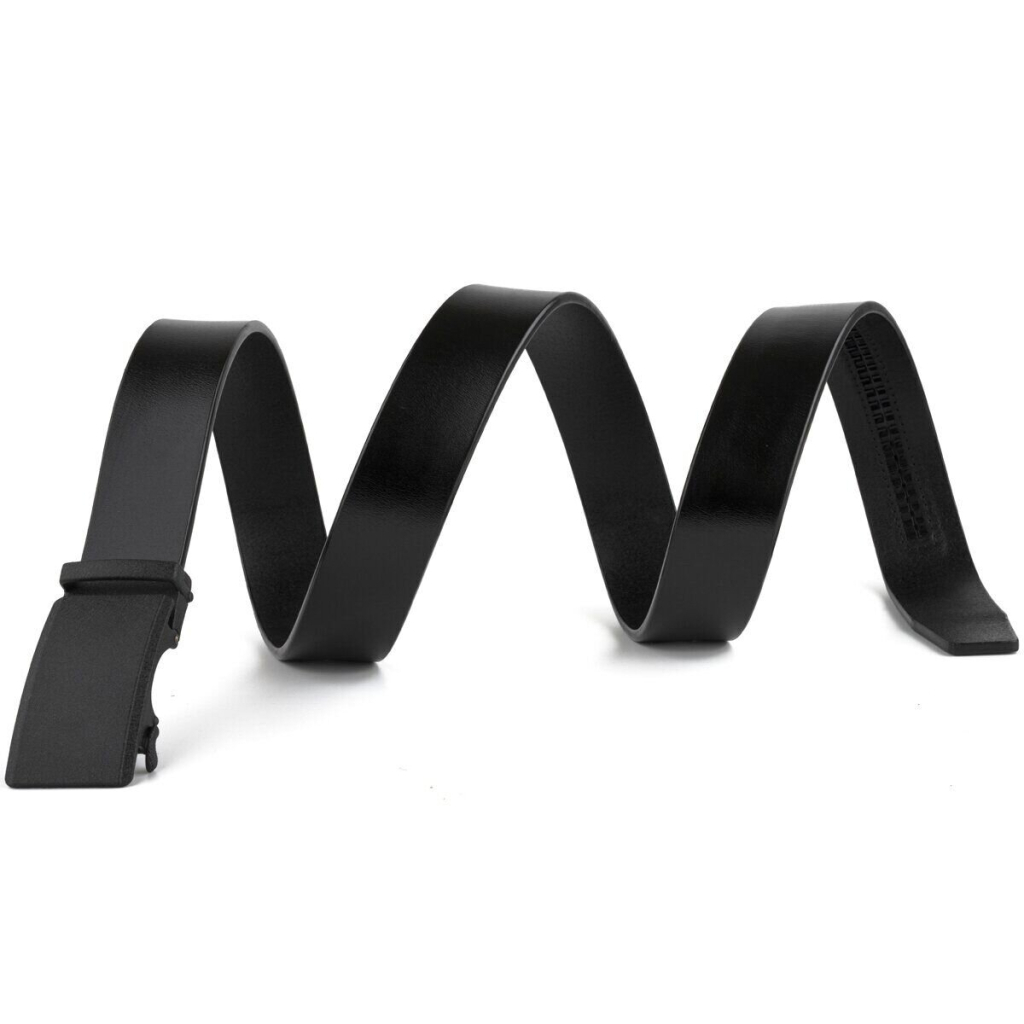 Ремінь Vintage Чоловічий з автоматичною пряжкою Чорний (20303) - зображення 4