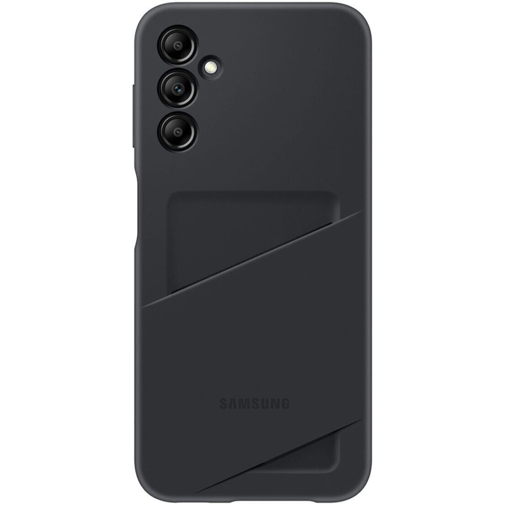 Чохол до мобільного телефона Samsung A14 Card Slot Case Black (EF-OA146TBEGRU) - зображення 3