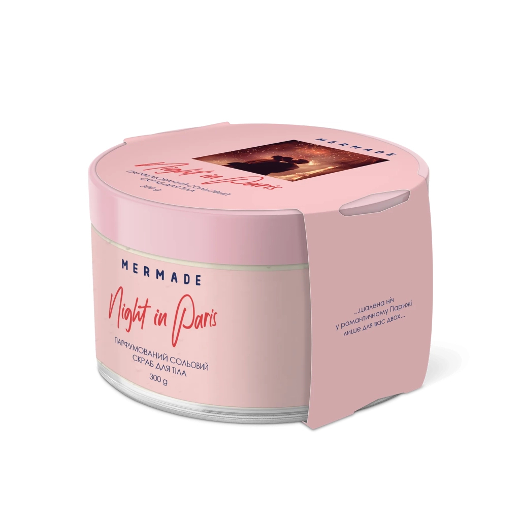 Скраб для тіла Mermade Night in Paris Парфумований сольовий 300 г (4823122900944) - зображення 2