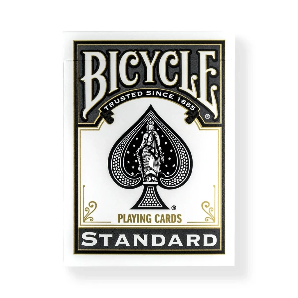 Гральні карти Bicycle Bicycle Standard (black) (08089) - зображення 1