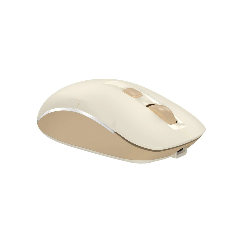 Мишка A4Tech FB26CS Air Wireless/Bluetooth Cafe Latte (4711421991186) - зображення 3