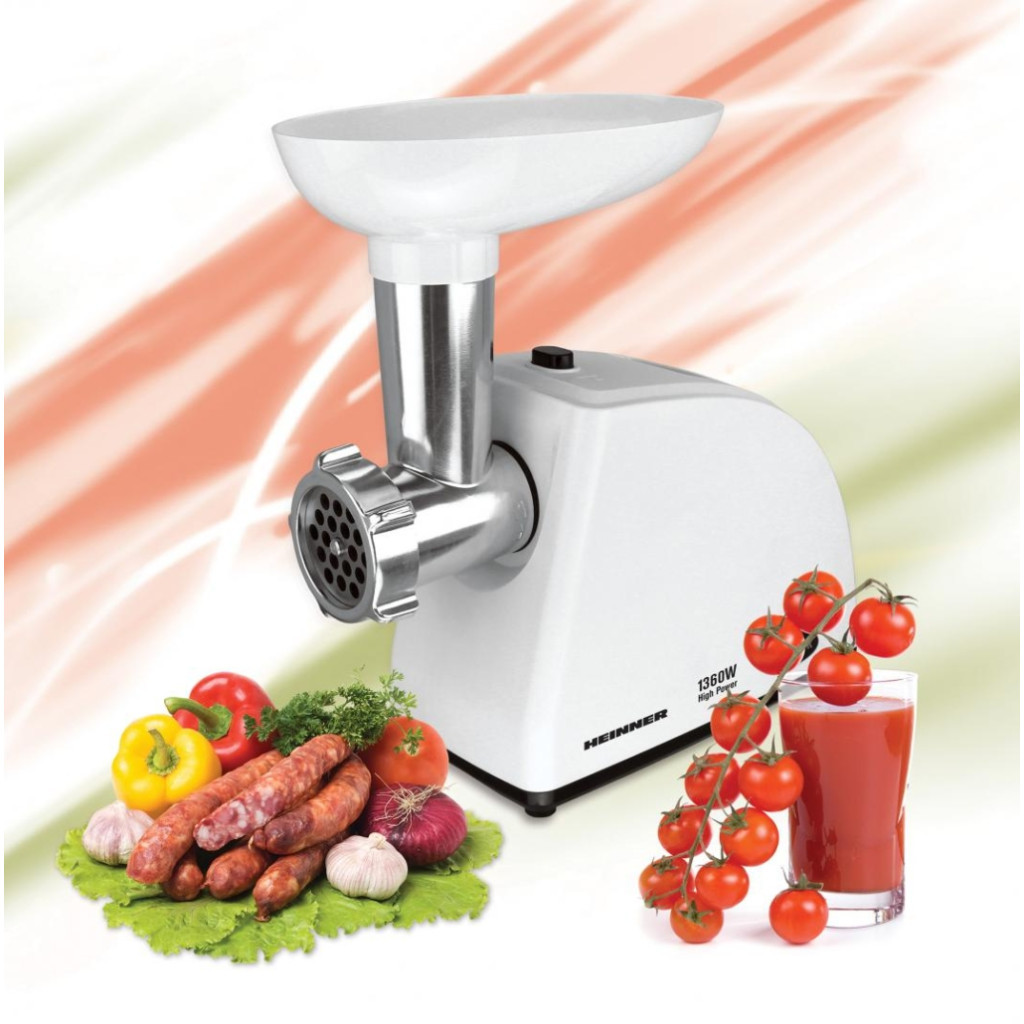 М'ясорубка HEINNER MG-W1200R - зображення 3