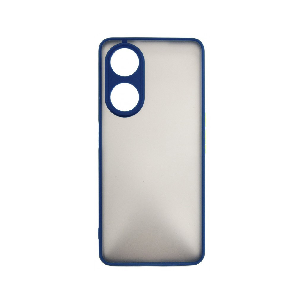 Чохол до мобільного телефона Dengos Kit for OPPO A98 5G case + glass (Blue) (DG-KM-39) - зображення 2