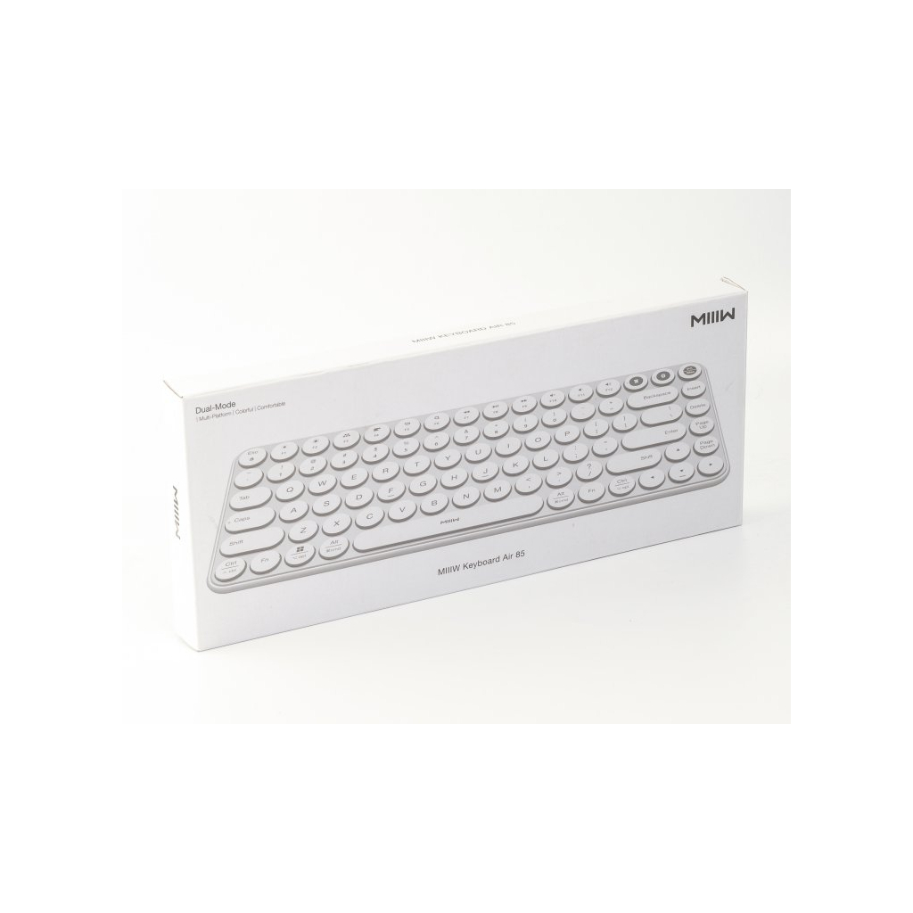 Клавіатура Xiaomi MiiiW AIR85 Bluetooth/Wireless White - зображення 4